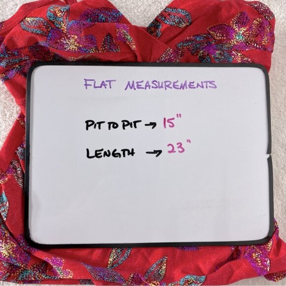 5/$25 Christina Red Floral Tankini Bikini Top Swim Top 10 - Picture 5 of 12